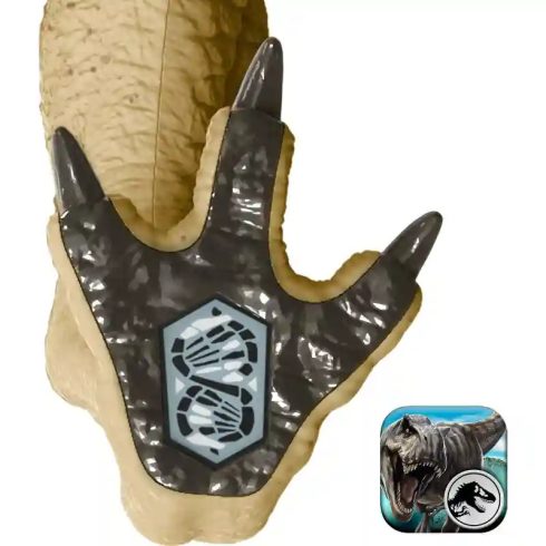 Mattel Jurassic World: Újjászületés Distortus Rex dino figura hanggal és mozgással 50cm, Rebirth