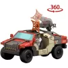 Mattel Jurassic World: Újjászületés Velociraptor dino elfogása terepjáróval, Rebirth