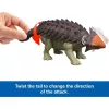 Mattel Jurassic World: Újjászületés Ankylosaurus dino figura hanggal 25cm, Rebirth