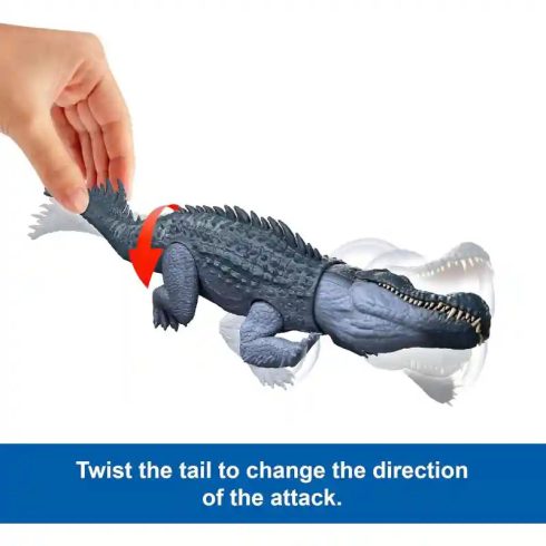 Mattel Jurassic World: Újjászületés Purussaurus dino figura 36cm, Rebirth