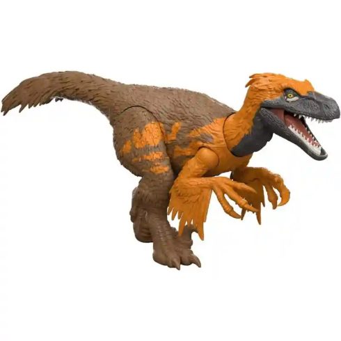 Mattel Jurassic World: Újjászületés Utahraptor dino figura hanggal 30cm, Rebirth