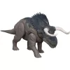Mattel Jurassic World: Újjászületés Nasutoceratops dino figura hanggal 30cm, Rebirth