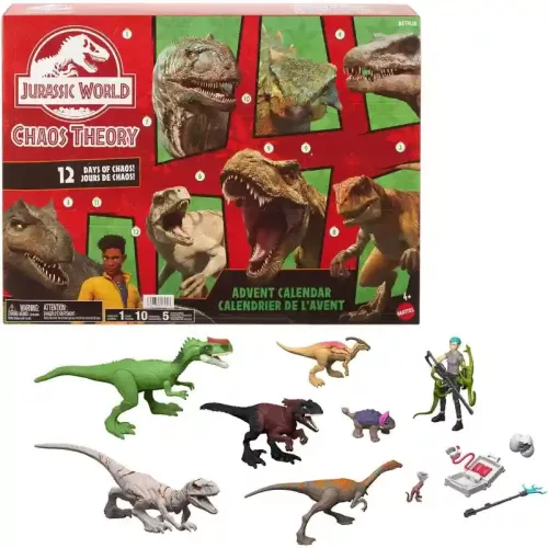 Mattel Jurassic World: Chaos Theory adventi kalendárium, naptár