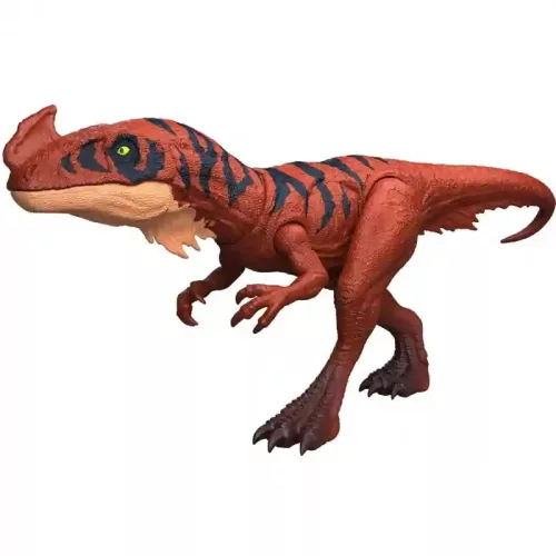 Mattel Jurassic World Afrovenator dino figura fénnyel és hanggal 32cm, Survival