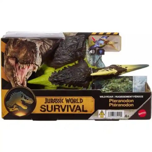 Mattel Jurassic World Pteranodon dino figura fénnyel és hanggal 42cm, Survival