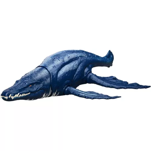 Mattel Jurassic World Brachauchenius dino figura fénnyel és hanggal 32cm, Survival (csomagolássérült-új)