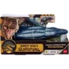 Mattel Jurassic World Brachauchenius dino figura fénnyel és hanggal 32cm, Survival