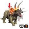 Mattel Jurassic World Triceratops interaktív dinó figura 31cm, Survival