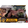 Mattel Jurassic World Metriacanthosaurus dino figura fénnyel és hanggal 32cm, Survival