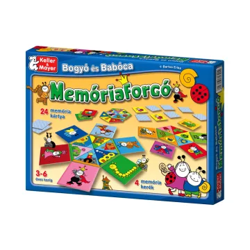 Keller & Mayer 713014 Bogyó és Babóca - Memóriaforgó