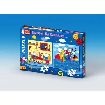   Keller & Mayer 713175 Bogyó és Babóca - Szivárványhal puzzle