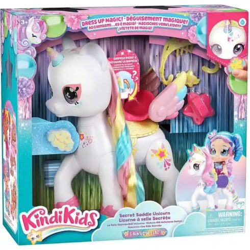 Kindi Kids Rainbow Star unikornis szivárványos sörénnyel