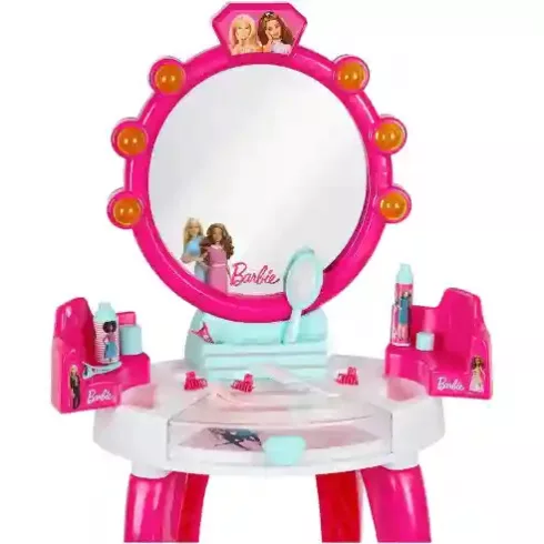Klein Barbie pipereasztal székkel és játék hajszárítóval