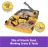  Kinetic Sand - Építkezés kinetikus homok játékkészlet daruval és teherautóval
