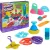 Kinetic Sand - Színes kinetikus homok szett 10 eszközzel