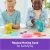 Kinetic Sand - Színes kinetikus homok szett 10 eszközzel