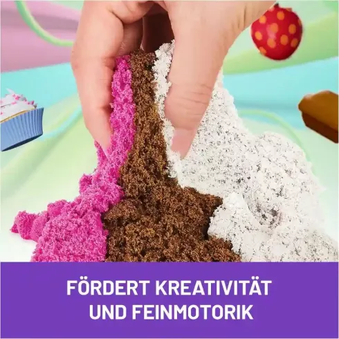 Kinetic Sand - Illatos kinetikus homok fagylaltkészítő játékszett