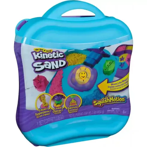 Kinetic Sand - Kinetikus homok hordozható kofferben