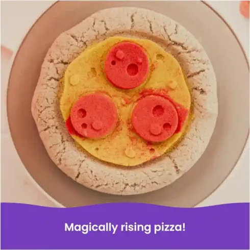 Kinetic Sand - Kinetikus homok pizzakészítő játékszett