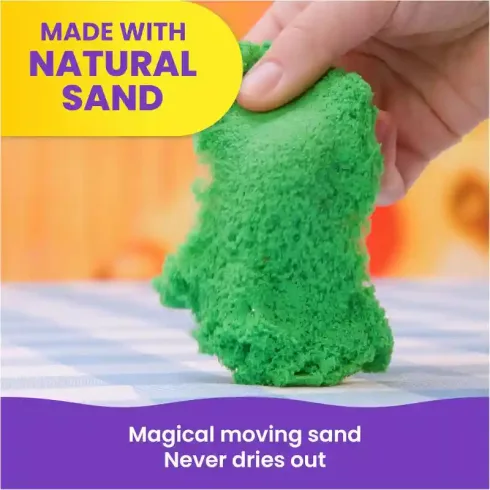 Kinetic Sand - Kinetikus homok pizzakészítő játékszett