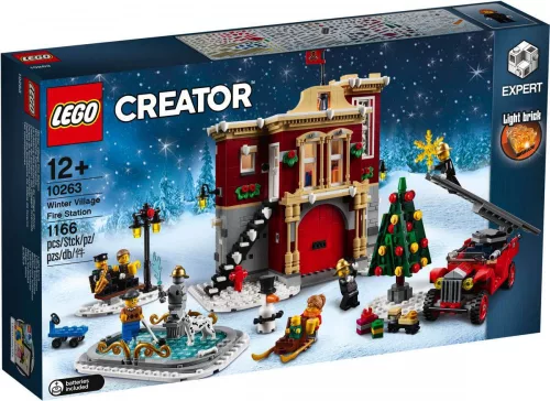 Lego Creator 10263 Téli tűzoltóállomás