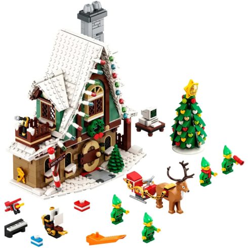 Lego Icons 10275 Karácsonyi manók klubháza