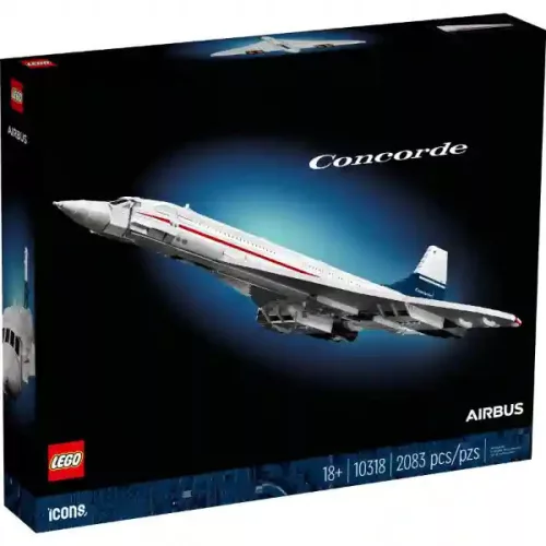 Lego Icons 10318 Concorde repülőgép
