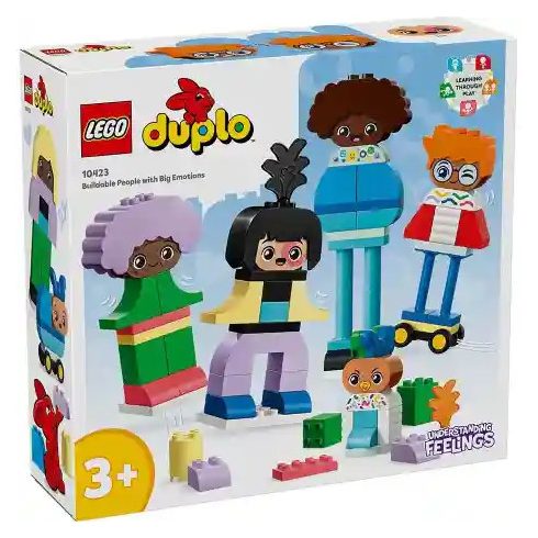 Lego Duplo 10423 Megépíthető figurák különféle érzelmekkel