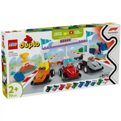 Lego Duplo 10445 F1® versenyautók és pilóták