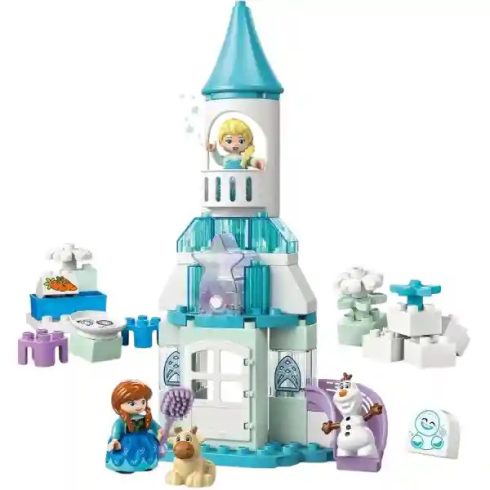 Lego Duplo Disney 10455 Jégvarázs: Anna és Elza jégkastély partija