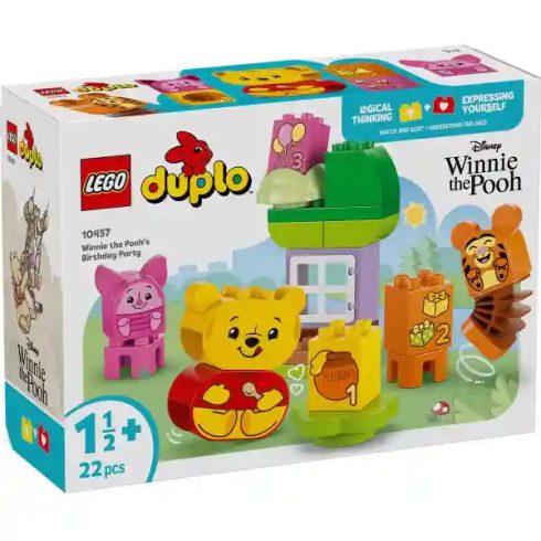Lego Duplo 10457 Micimackó születésnapi zsúrja