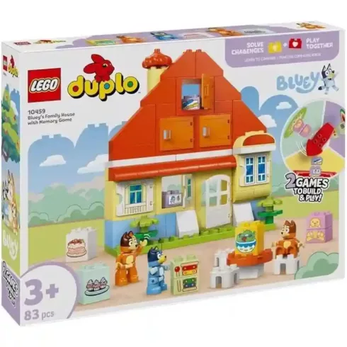 Lego Duplo Bluey 10459 Bluey családi háza memóriajátékkal