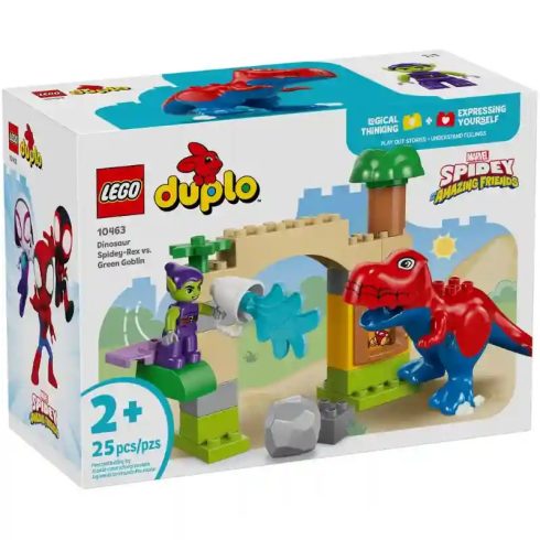Lego Duplo Marvel 10463 Dinoszaurusz Spidey-Rex vs. Zöld Manó