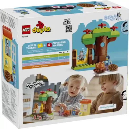 LEGO® Duplo Bluey 10469 Pizzáslányok: Gombóc és Bluey