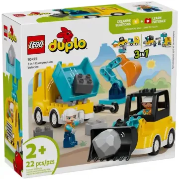 Lego Duplo 10475 3 az 1-ben építési munkagépek