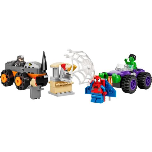 Lego Marvel 10782 Pókember: Hulk vs. Rhino teherautós leszámolás