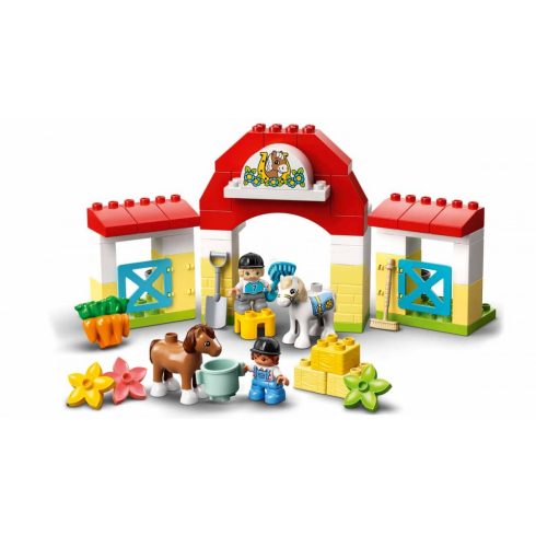 Lego Duplo 10951 Lóistálló és pónigondozás