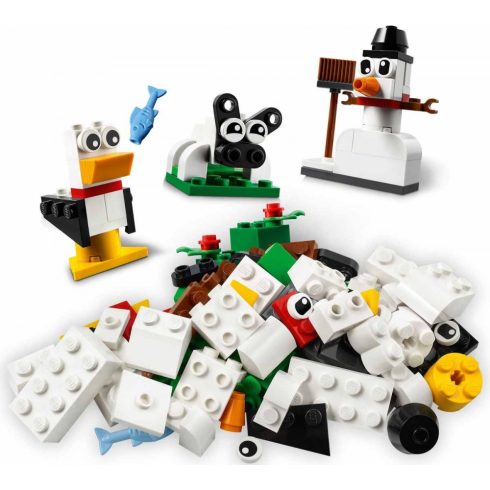 Lego Classic 11012 Kreatív fehér kockák