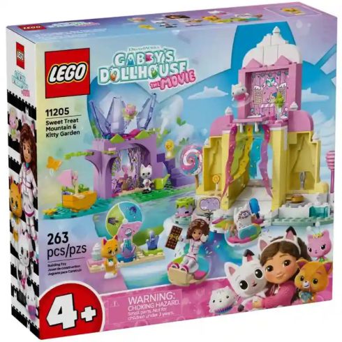 Lego Gabi Babaháza 11205 Cukorkahegy és cicakert