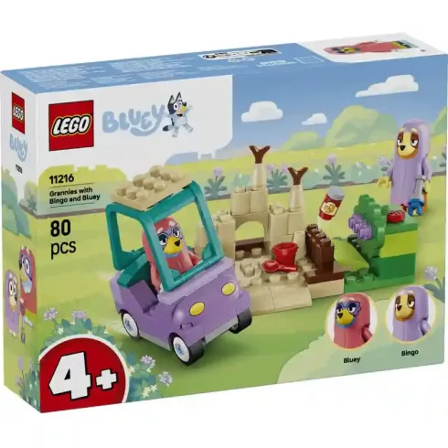 LEGO® Bluey 11216 Nagyik Bingóval és Bluey-val
