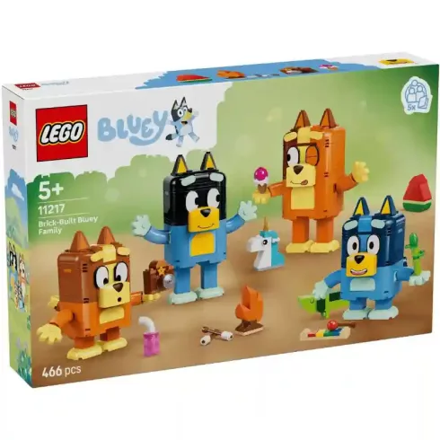 LEGO® Bluey 11217 Bluey családja kockákból