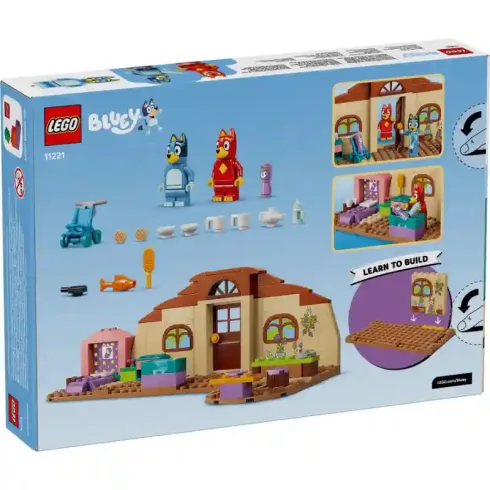 LEGO® Bluey 11221 Rozsdás és Bluey a suliban