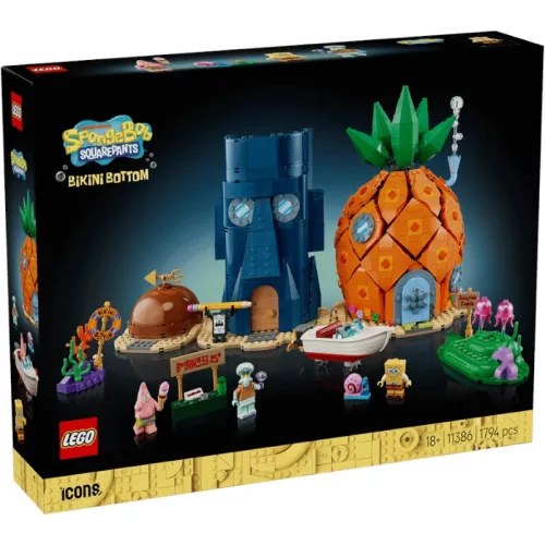 LEGO® Icons 11386 SpongyaBob Kockanadrág: Bikinifenék