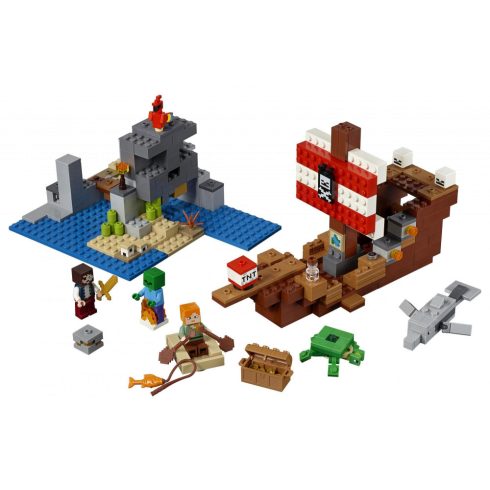 Lego Minecraft 21152 A kalózhajós kaland