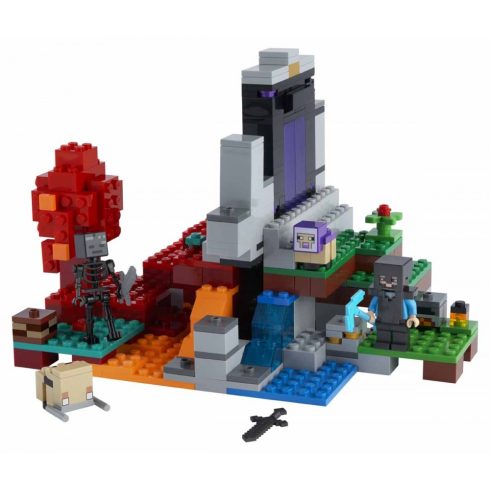 Lego Minecraft 21172 A romos portál
