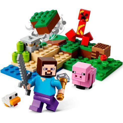Lego Minecraft 21177 A Creeper™ rajtaütés