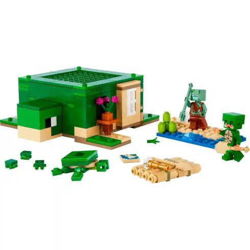 Lego Minecraft 21254 A tengerparti teknősház