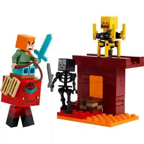 Lego Minecraft 21266 Csata az alvilági lávatónál