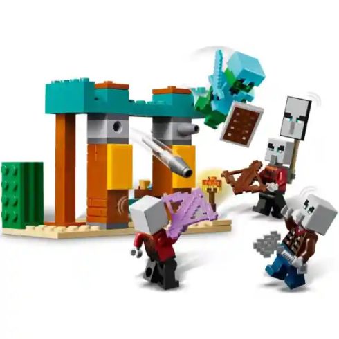 Lego Minecraft 21267 Illagerek őrjárata a sivatagban