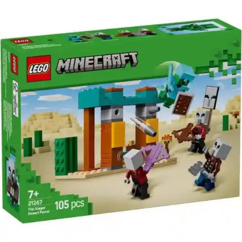Lego Minecraft 21267 Illagerek őrjárata a sivatagban